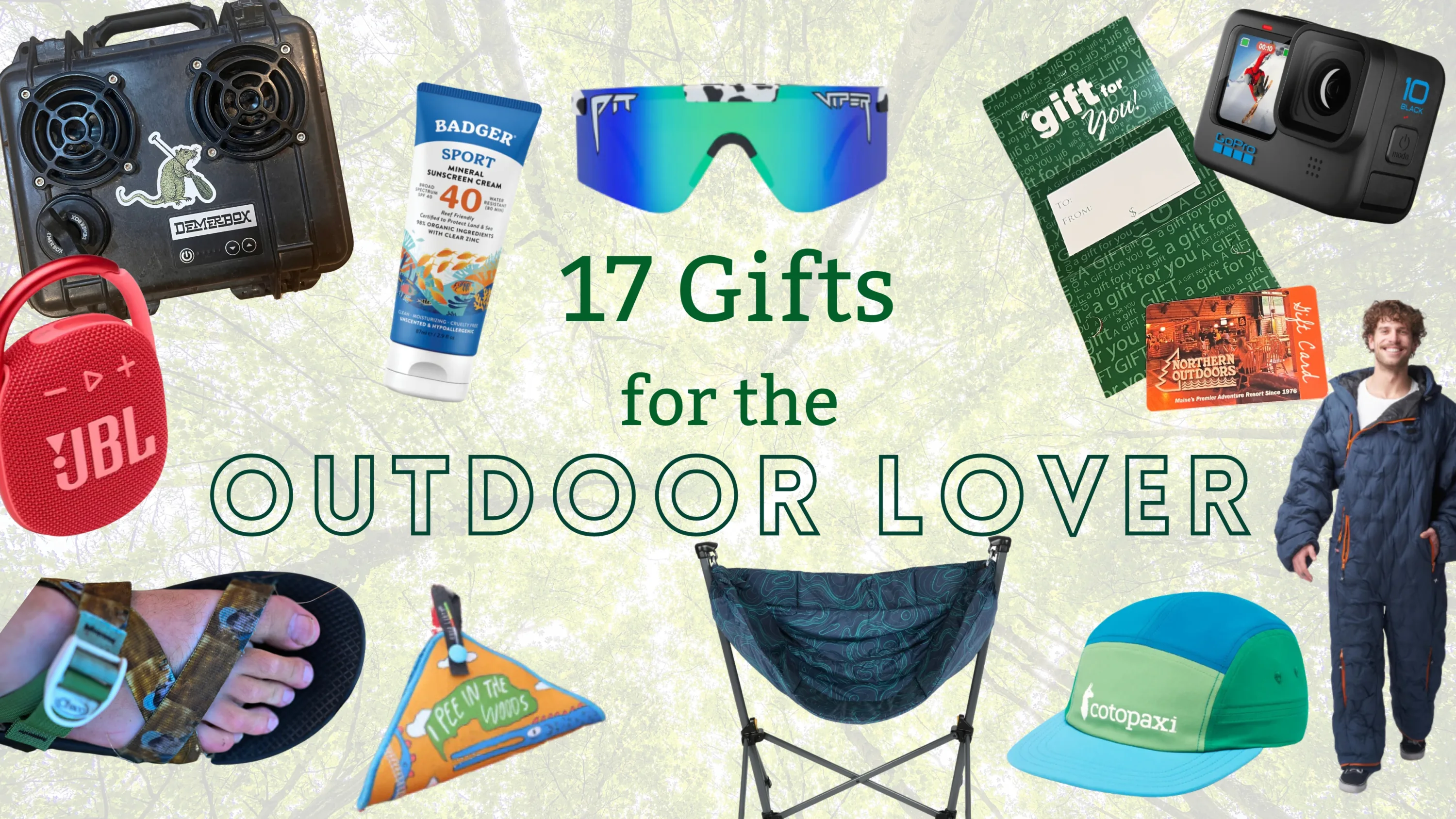 17 Gift Ideas for the Outdoor Lover - Northern Outdoors