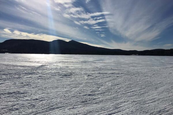 View of Coburn Mt. from Parlin Lake